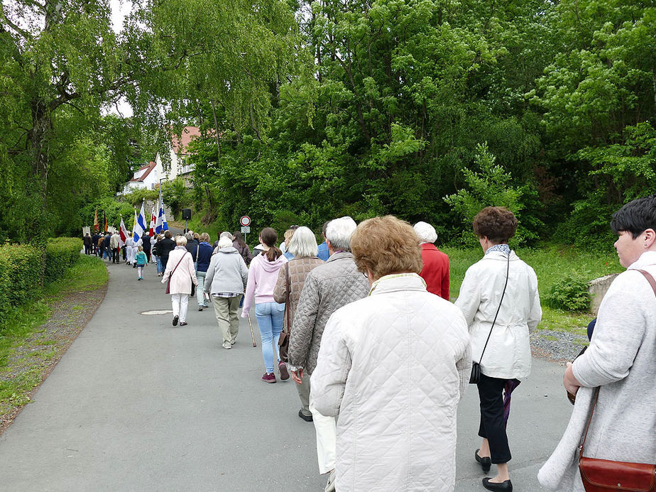 Bittprozession an Christi Himmelfahrt (Foto: Karl-Franz Thiede)